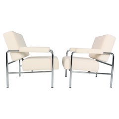 2x Fauteuil Wagon Fumoir LC 13 Le Corbusier, 1931