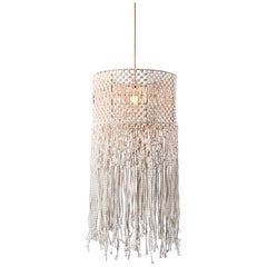 Lampada a sospensione K[not] Waste White di SKRYTA