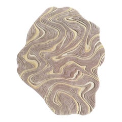 Tapis de forme organique Swirls Whirls de RAG home
