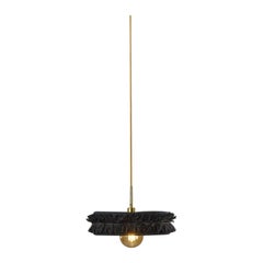 Lampada a sospensione Saturnus Black di SKRYTA