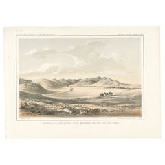 Entrance to the Bitter Root Mountains by the Lou Lou Fork - Lithograph, 1856
