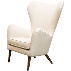 Crazy Theo Ruth Style Wingback Lounge Chair