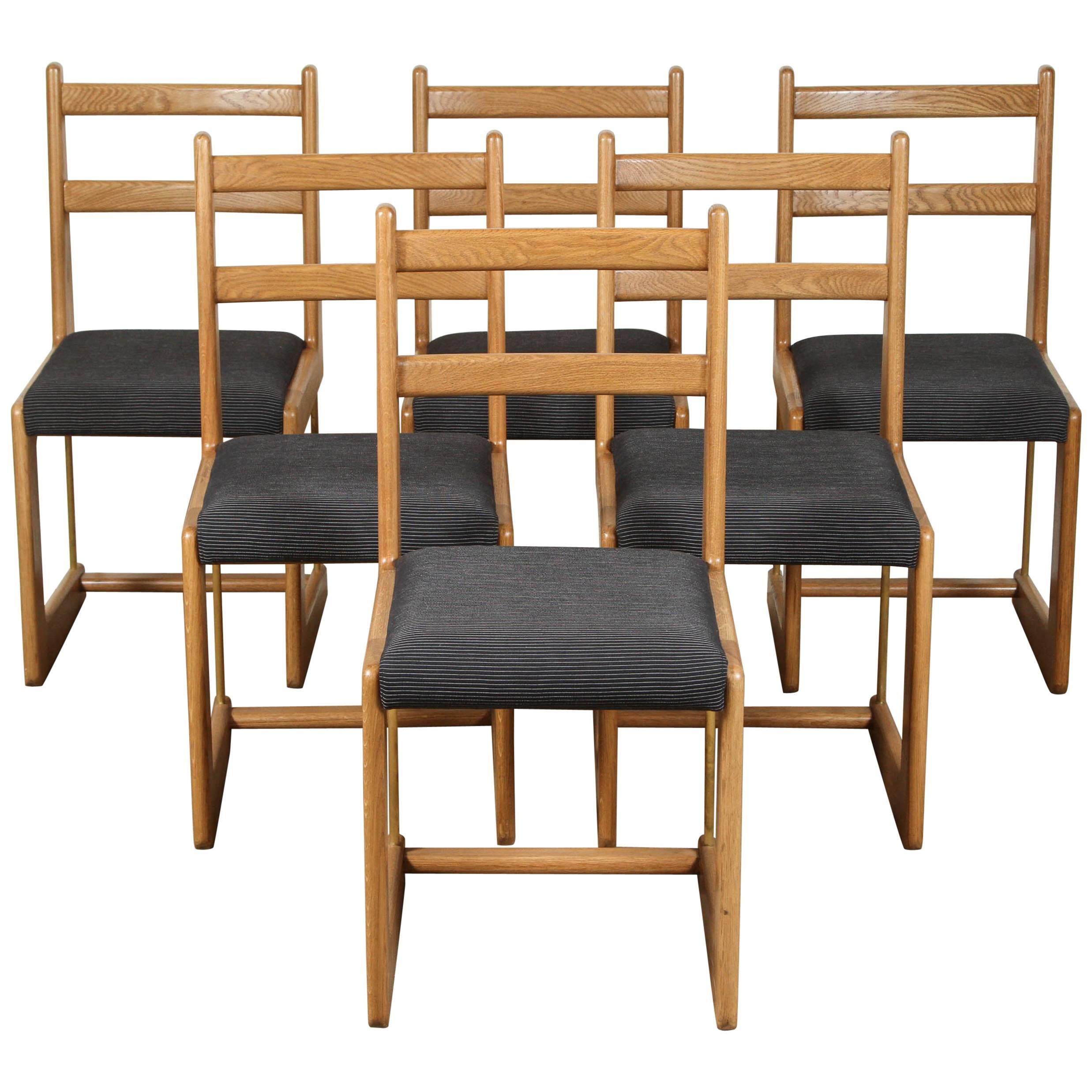 Pair Of Polished Brass Lawson Fenning Arm Chairs at 1stDibs