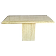 Consola de Travertino Pulido Italiano Bullnose