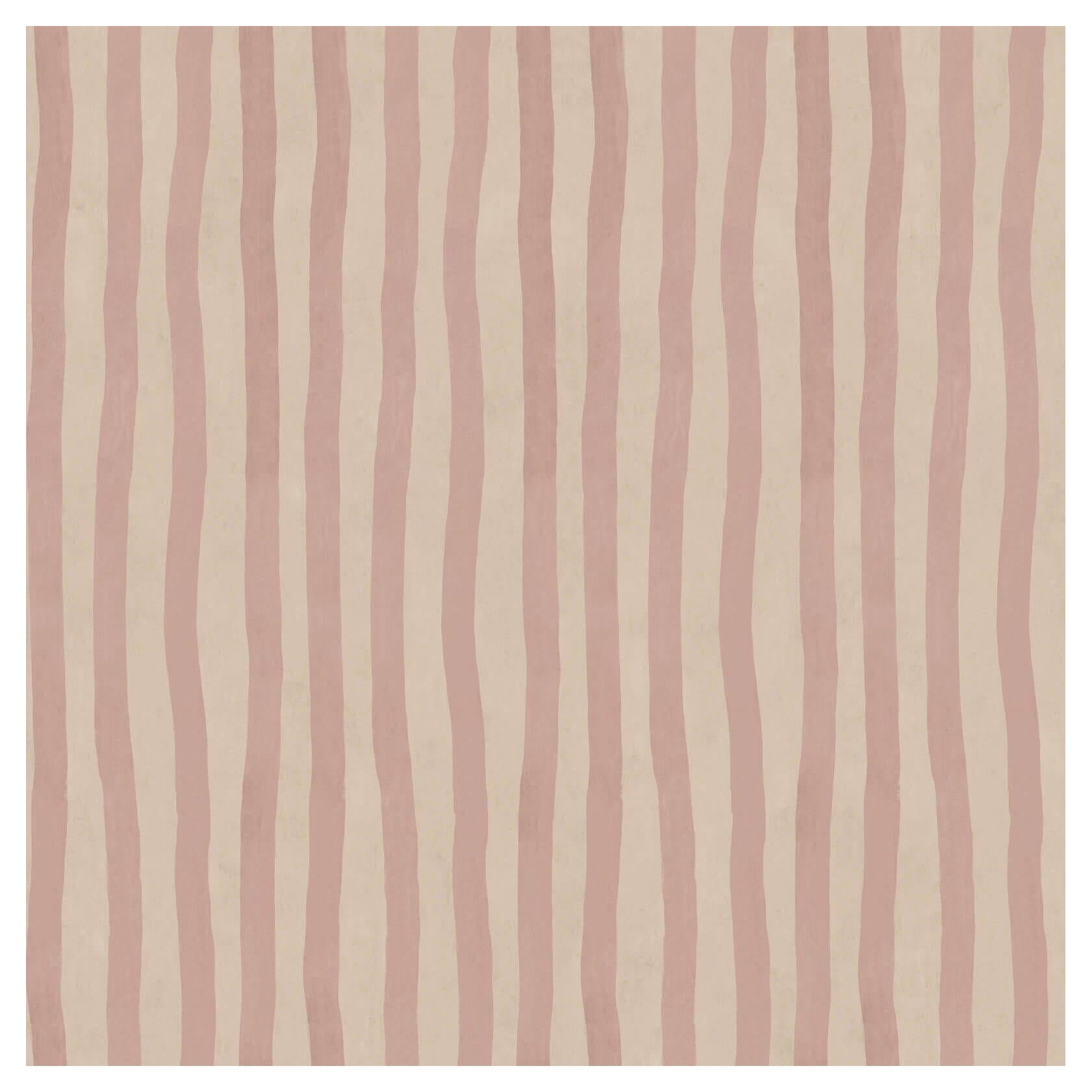 ARTIST'S STRIPE Wallpaper - Sakura & Astrantia For Sale