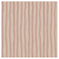 Papier peint STRIPE des artistes - Sakura & Astrantia