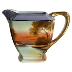 Vintage Japanese Noritake Porcelain Creamer