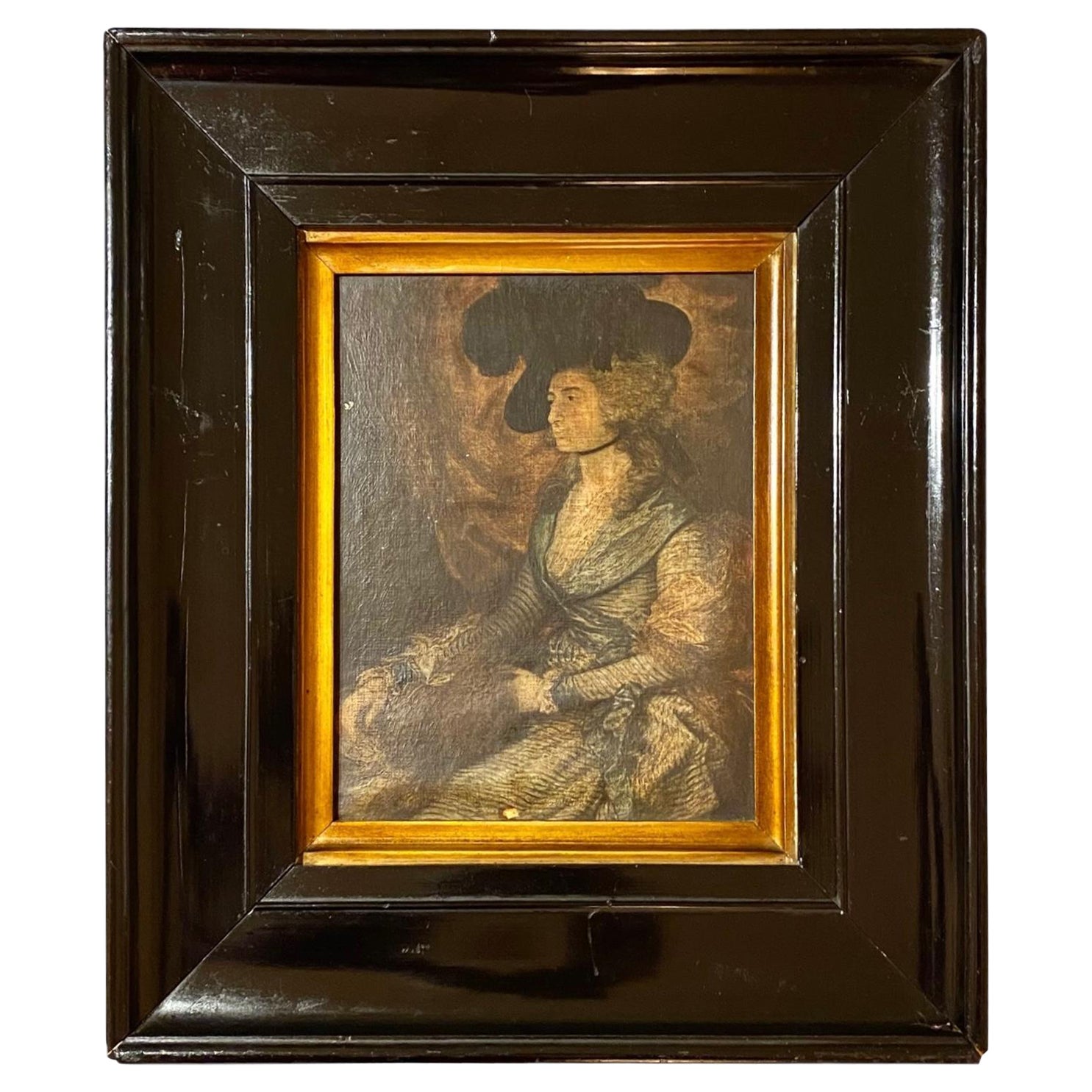 Un estudio del retrato de Thomas Gainsborough de la actriz galesa Sarah Siddons en venta