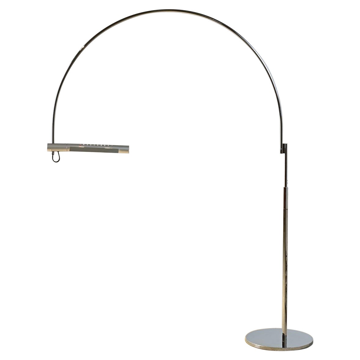 Lampada da terra Halo di Rico & Rico Baltensweiler circa 1972