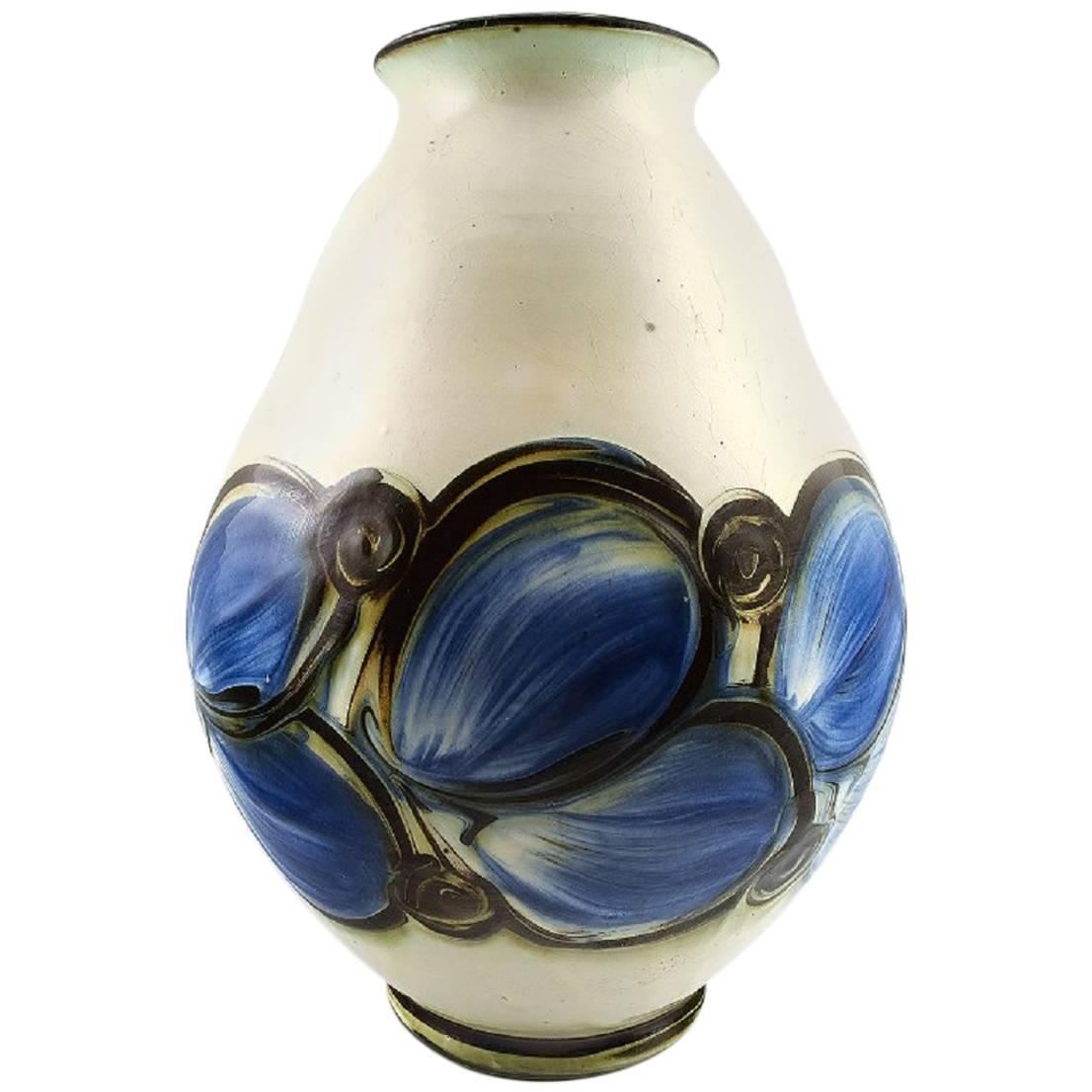 Kähler, HAK, Vaso in gres smaltato, anni '30