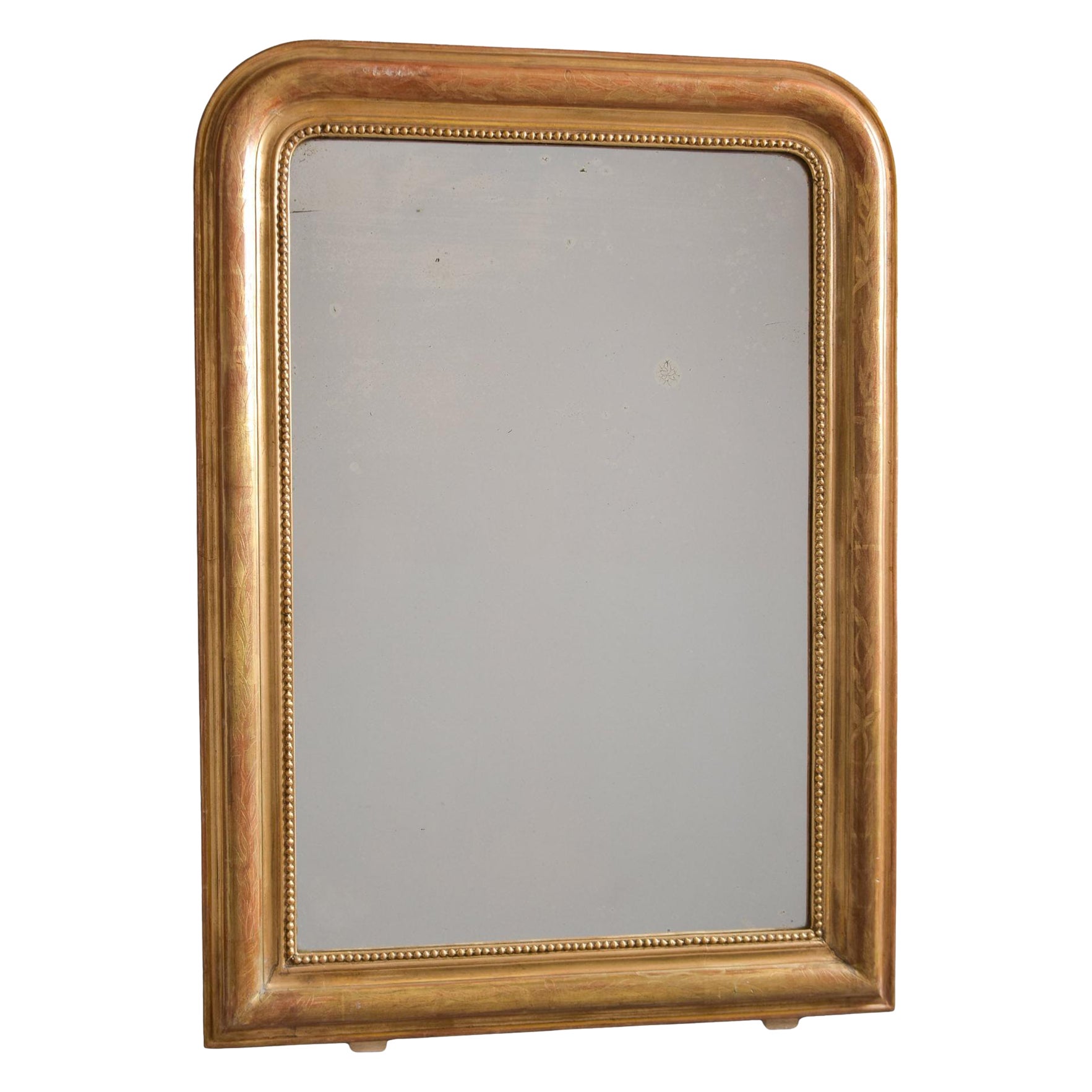 A.C Wood Wood I.C. Miroir Louis Philippe du 19ème siècle