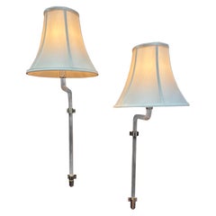 Peter Hamburger Lucite Wall Mounted Sconces