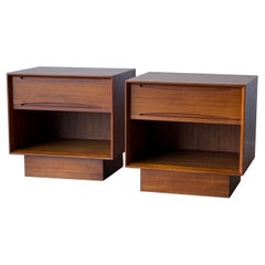 Mid-Century Dyrlund Nightstands - a Pair