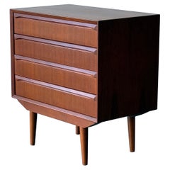 Mid-Century Compact Four Drawer Dresser