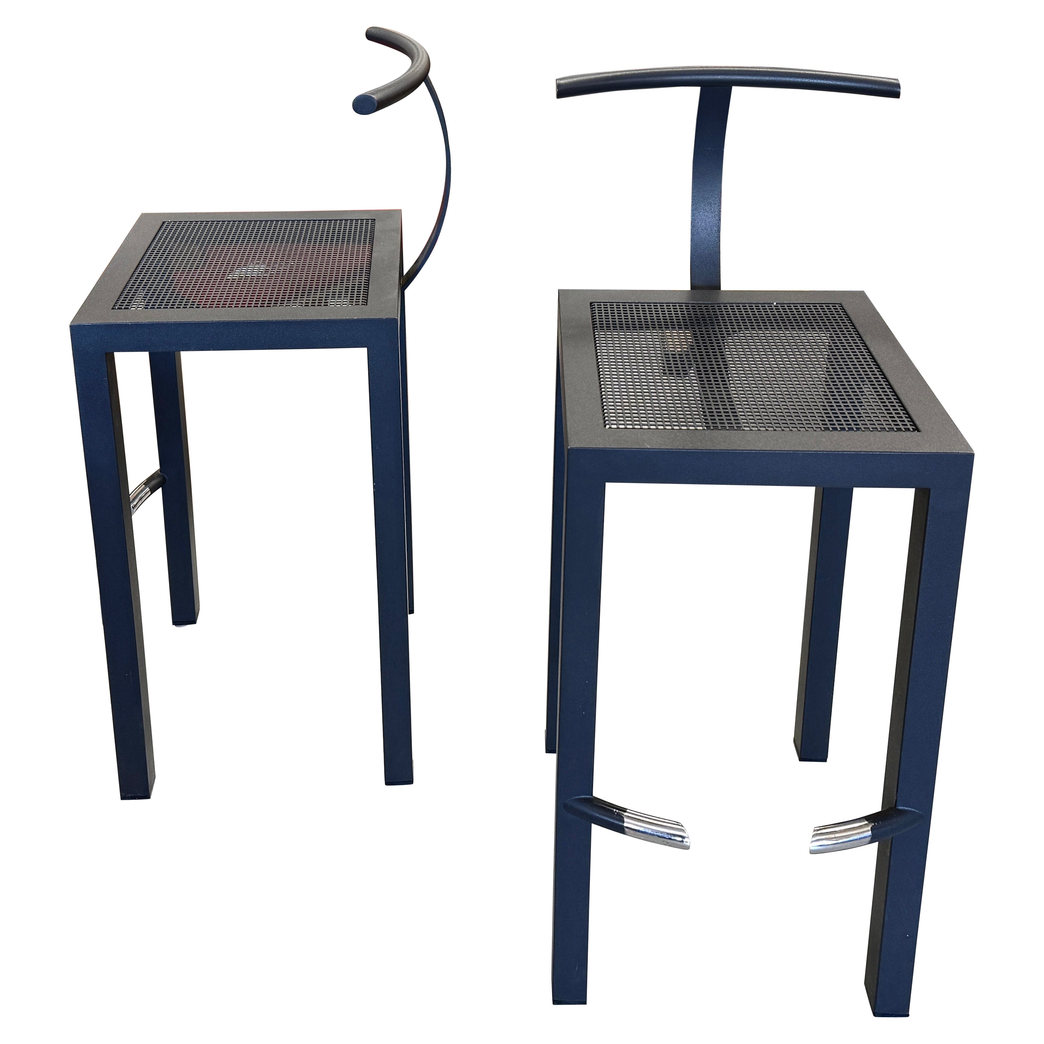 Philippe Starck Aleph Ubik Sarapis Counter Stools for Driade For Sale
