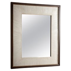 Abstrakter Spiegel inspiriert von Art Deco, Handcrafted by Artisanal