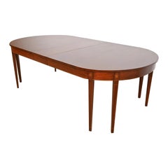 Kindel Furniture Tavolo da pranzo allungabile in mogano intarsiato Feder, rifinito