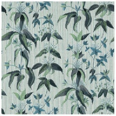 URTICA Wallpaper - Myrtle Stripe