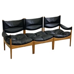 Danish 3 seater Modus sofa designed by Kristian Vedel for Soren Willadsen 1960.