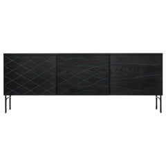 Armario Färg & Blanche Couture Madera de fresno teñida de negro by BD Barcelona
