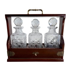 Set di decanter inglesi del XIX secolo