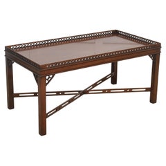 Mesa de centro de caoba