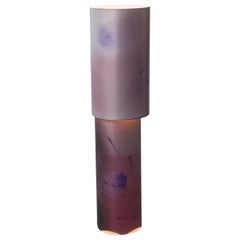 Lampe d'ambiance en aluminium anodisé à la main de la collection Cosmos rose / violet / rouge