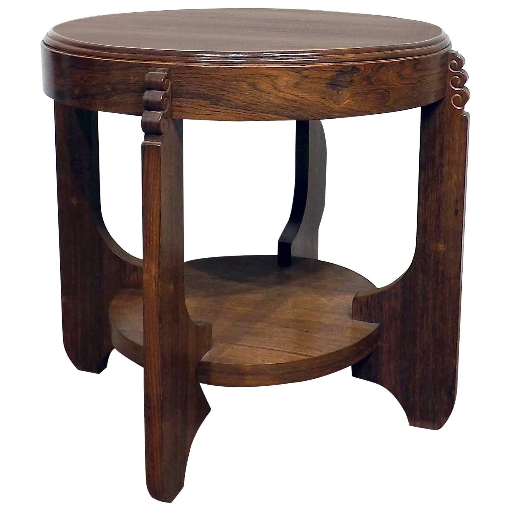 Fine Quality Amsterdam Modernism Side Table, circa 1910