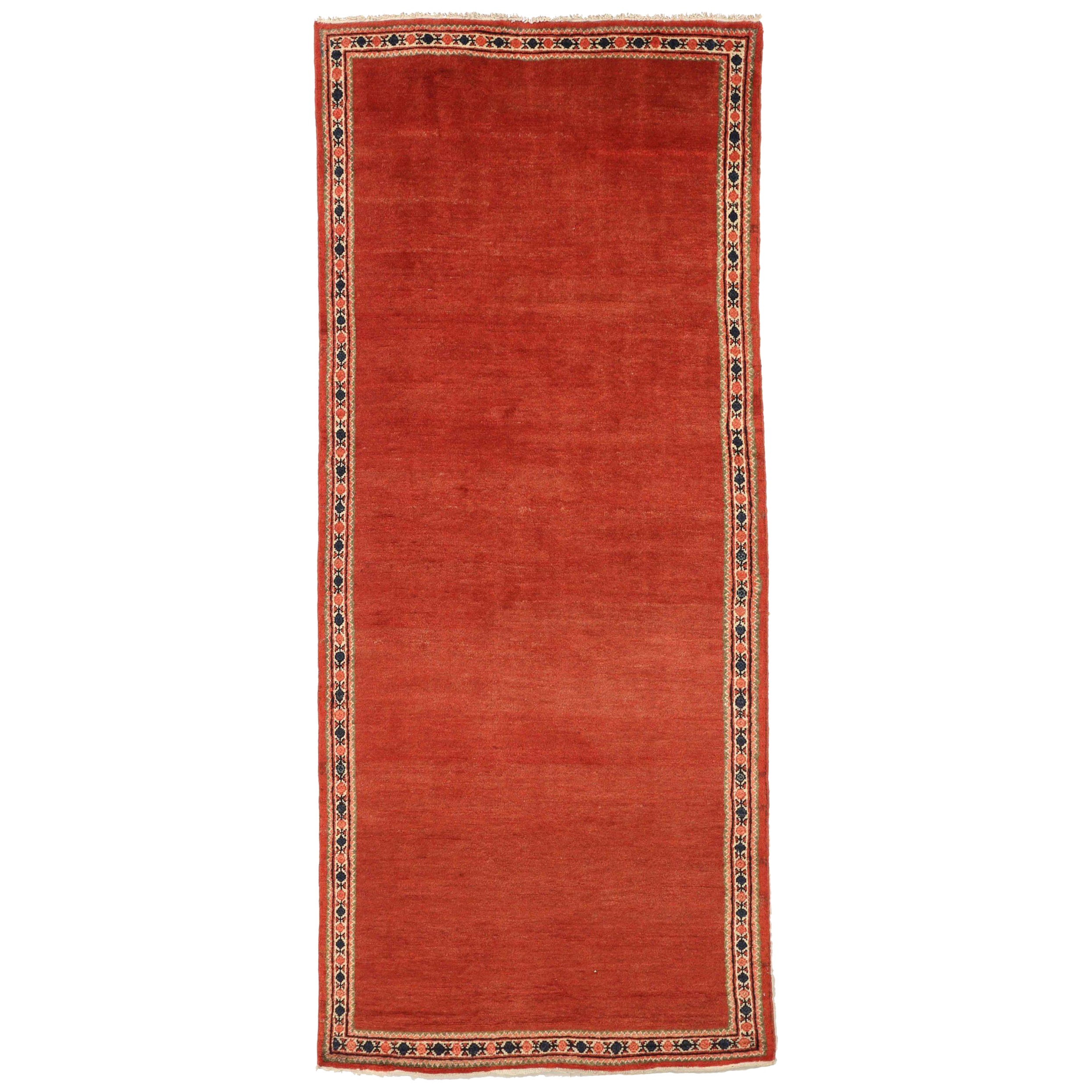 Alfombra Persa Mahal Small - Lana Diseño Rojo Marfil - 75190