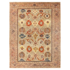 Tappeti persiani Meshkabad Circa 1880 - Lana Avorio Rosso Giallo - 75489