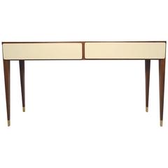 Streamlined Mid-Century Style Console
