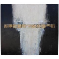 Paul Manes "Correspondence" Abstract Painting 8