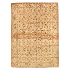 Persischer Bakhtiari Small Teppich - Wolle Braun Elfenbein Rot Design - 75509
