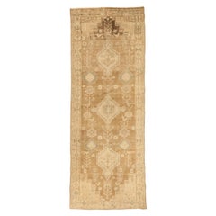 Persische Hamadan Teppiche - Wolle Braun Elfenbein Design - 75548