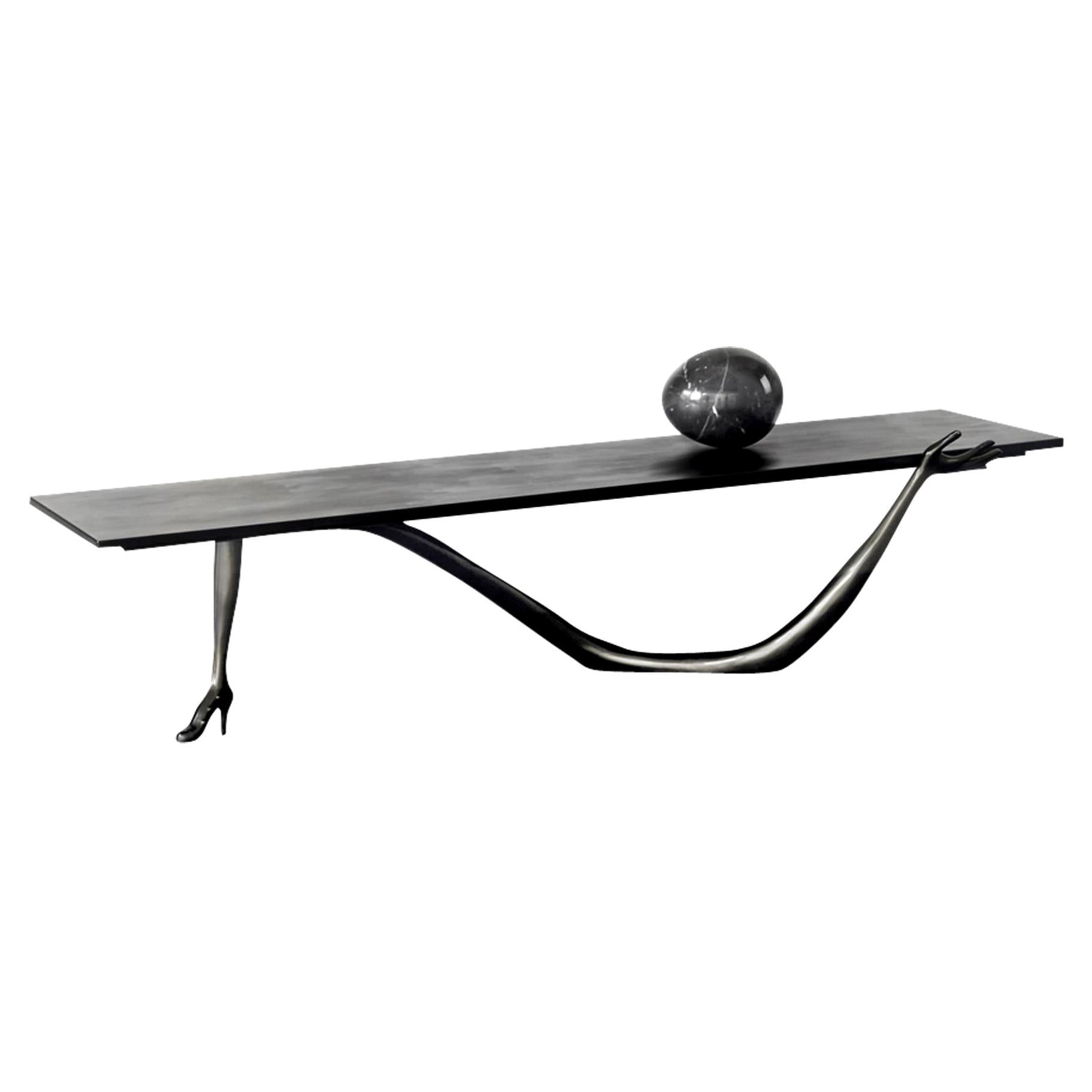 Leda Low Table Sculpture After Salvador Dali, Fundació Gala-Salvador Dali
