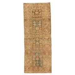 Petit tapis persan Bakhtiari - Laine Bleu Brown Ivoire Rose - 75614