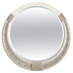 Danish Cord Organic Modern Mirror