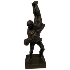 Malvina Hoffman Bretonische Ringkämpfer Skulptur