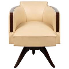 Very Chic Art Deco Style Armchair or Desk Chair 9