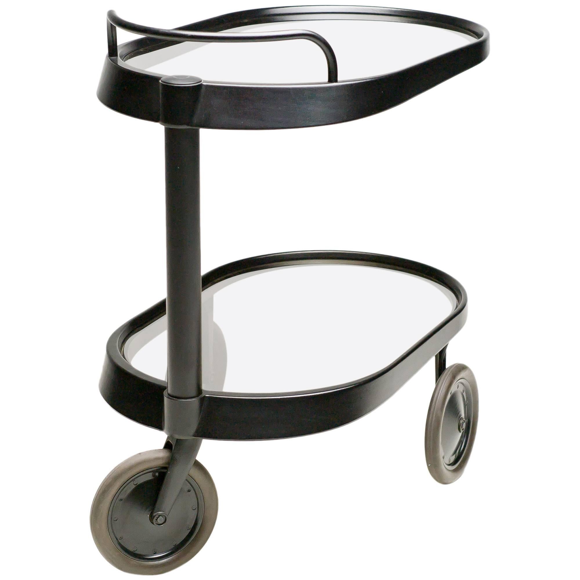 Modern Trolley Designed by Enzo Mari for Alessi in 1989