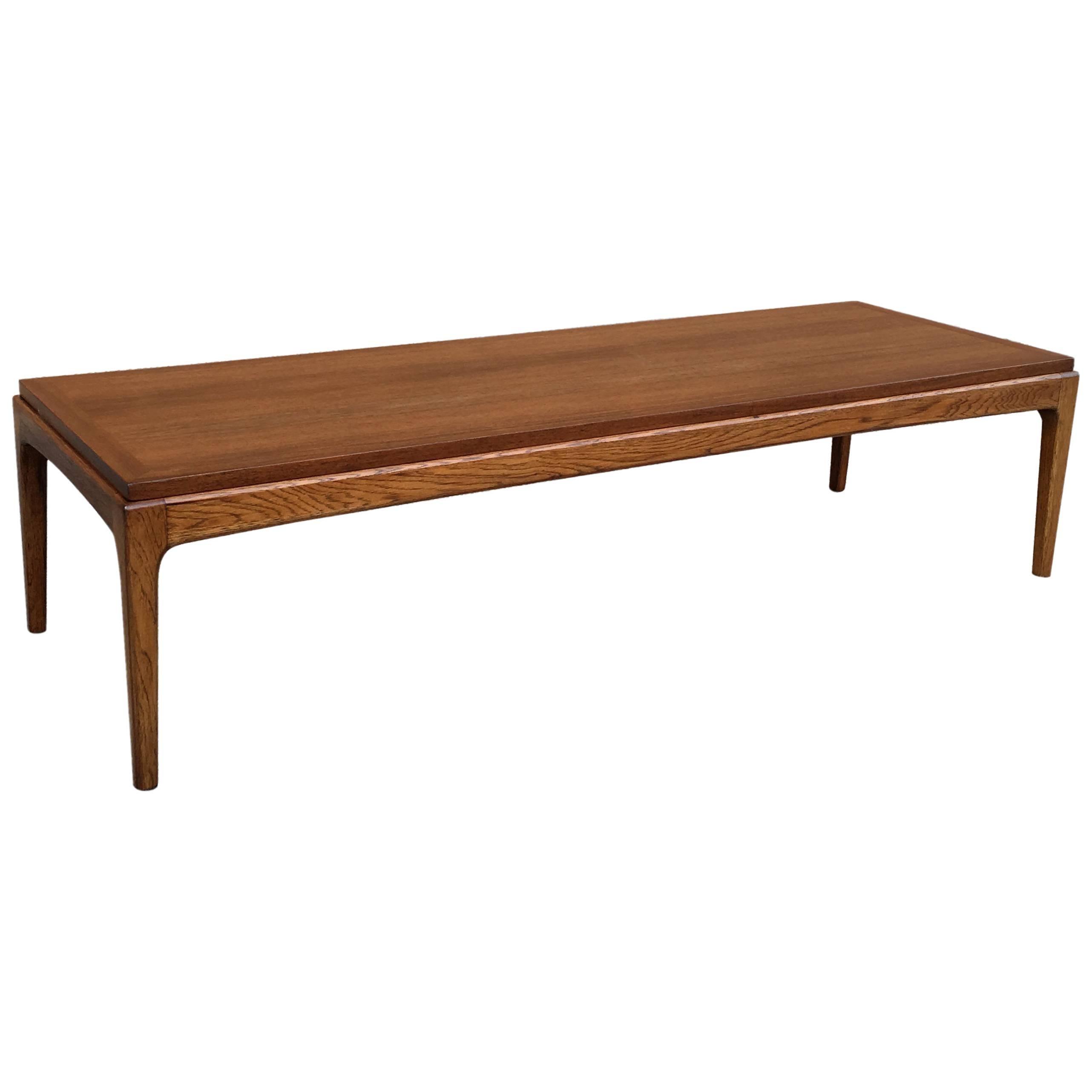 MidCentury Modern Walnut Coffee Table by Lane at 1stDibs