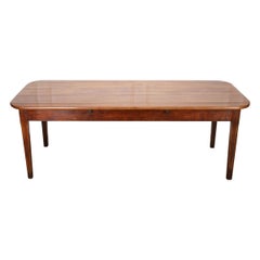 19th Century French Cherrywood Farmhouse Table