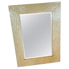 Glamorous Mother of Pearl Mosaic Rectangular Mirror
