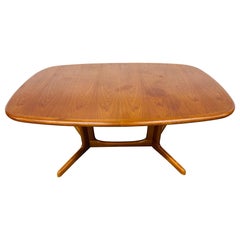 Vintage Danish Modern Teak Dining Table
