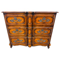 Vintage French Provincial Style 3-Drawer Bachelor Chest