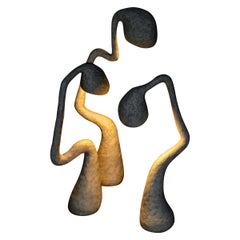 ROSTOCKI Serie di lampade da tavolo contemporanee, design organico bionico, carta riciclata