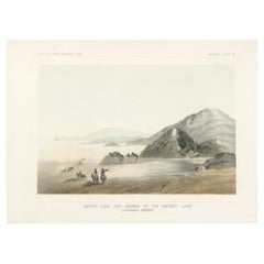 Meraviglie geologiche del deserto del Colorado - Antica linea di riva del lago, 1856