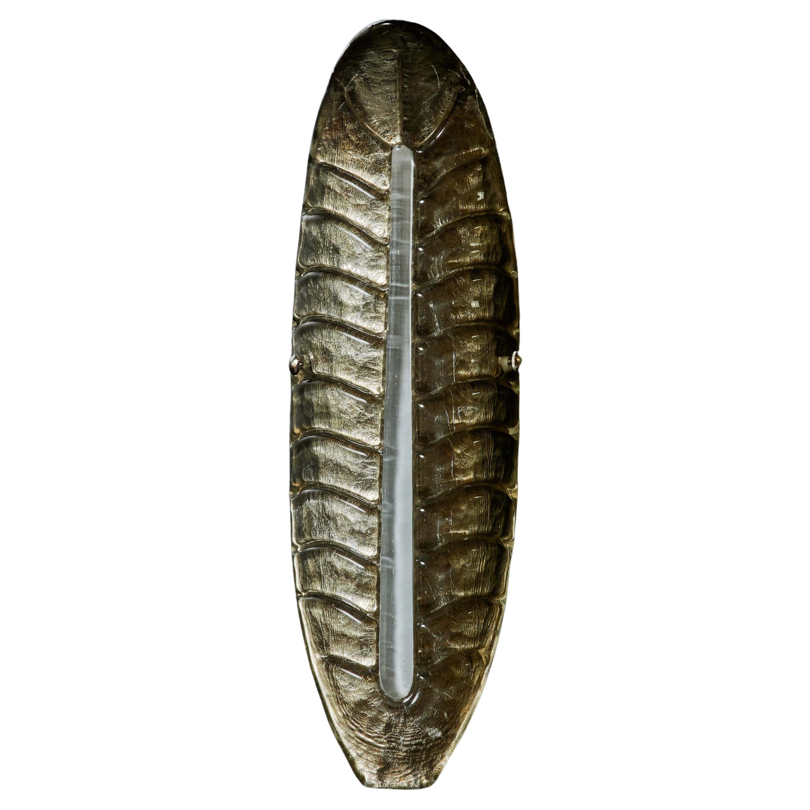 Silver Leaf Wall Sconces