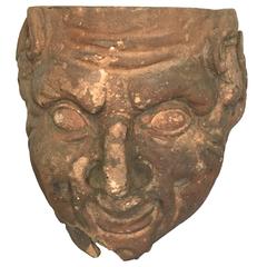 Terracotta Fragment of an Antique Bust