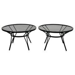 Pair of Maurizio Tempestini for Salterini “Radar” tables